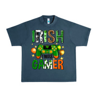 Midnight Navy irish i was gamer st. patricks day Urban Heavy Tee - Neo Western