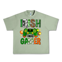 Oil Green irish i was gamer st. patricks day Urban Heavy Tee - Neo Western