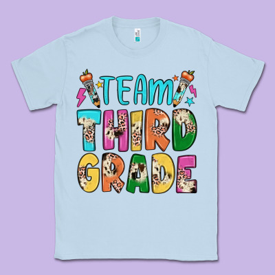 Team Third Grade Classic Tee Designed By Jahusdesignshop