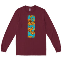 Burgundy autumn Long Sleeve Tee - BundleAndBundleShop