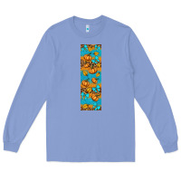 Colony Blue autumn Long Sleeve Tee - BundleAndBundleShop