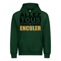 Forest Green Allez Tous Vous Enculer Urban Hoodie - Bettercallsaul