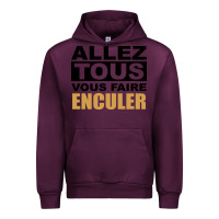 Mauve Wine Allez Tous Vous Enculer Urban Hoodie - Bettercallsaul