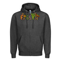 Charcoal Heather fiesta cinco de mayo Zipper Hoodie - BarkalooDesign