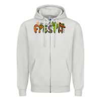 Dove Grey fiesta cinco de mayo Zipper Hoodie - BarkalooDesign