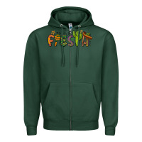 Sports Green fiesta cinco de mayo Zipper Hoodie - BarkalooDesign