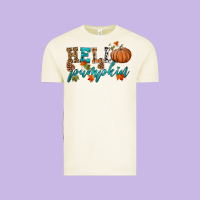 Hello Pumpkin Vintage Tee Designed By Hra Design Shop