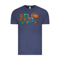 Vintage Denim hello pumpkin Vintage Tee - HRA Design Shop