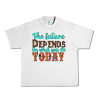 Lunar Rock the future on what you do today Urban Heavy Tee - HRA Design Shop
