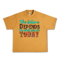 Peanut Butter the future on what you do today Urban Heavy Tee - HRA Design Shop