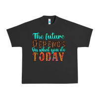 Pigment Black the future on what you do today Urban Heavy Tee - HRA Design Shop