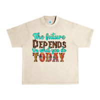 Sandshell the future on what you do today Urban Heavy Tee - HRA Design Shop