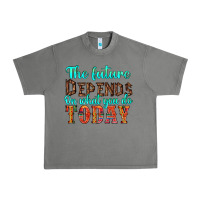 Tornado the future on what you do today Urban Heavy Tee - HRA Design Shop
