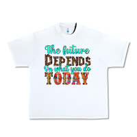 White the future on what you do today Urban Heavy Tee - HRA Design Shop
