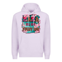 Lilac mama all day everyday Premium Hoodie - LillyAllenDesigns
