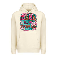 Sandshell mama all day everyday Premium Hoodie - LillyAllenDesigns