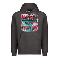Smoke mama all day everyday Premium Hoodie - LillyAllenDesigns