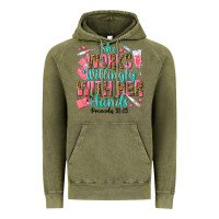 Vintage Olive she works willingly with her hands Vintage Hoodie - texasbilliewilder