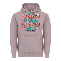 Vintage Zinc she works willingly with her hands Vintage Hoodie - texasbilliewilder