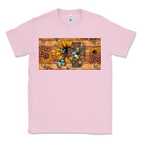 Bubblegum Pink leopard cross butterfly sunflower Classic Tee - JahusDesignShop