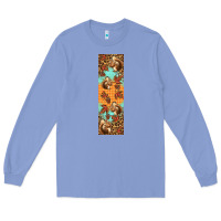 Colony Blue autumn squirrel Long Sleeve Tee - BundleAndBundleShop