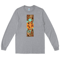 Heather Grey autumn squirrel Long Sleeve Tee - BundleAndBundleShop