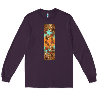 Plum autumn squirrel Long Sleeve Tee - BundleAndBundleShop