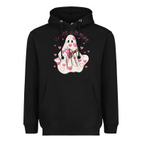 Black boo jee valentine Heavyweight Hoodie - MaliasSmallBusiness