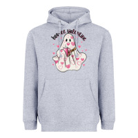 Heather Grey boo jee valentine Heavyweight Hoodie - MaliasSmallBusiness