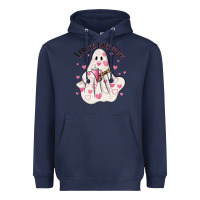 Navy boo jee valentine Heavyweight Hoodie - MaliasSmallBusiness