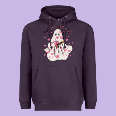 Boo Jee Valentine Heavyweight Hoodie Designed By Maliassmallbusiness
