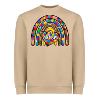 Mushroom autism rainbow Heavyweight Sweatshirt - Zillion Design Studio