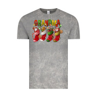 Cloud Rock christmas grandma Vintage Tee - FaDigitalArtStudio