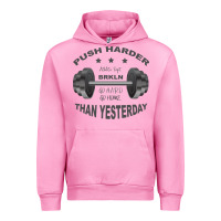 Fuchsia Pink push harder Urban Hoodie - Bettercallsaul