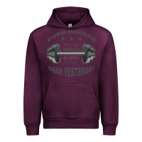 Mauve Wine push harder Urban Hoodie - Bettercallsaul