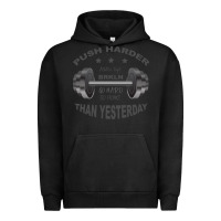 Pigment Black push harder Urban Hoodie - Bettercallsaul