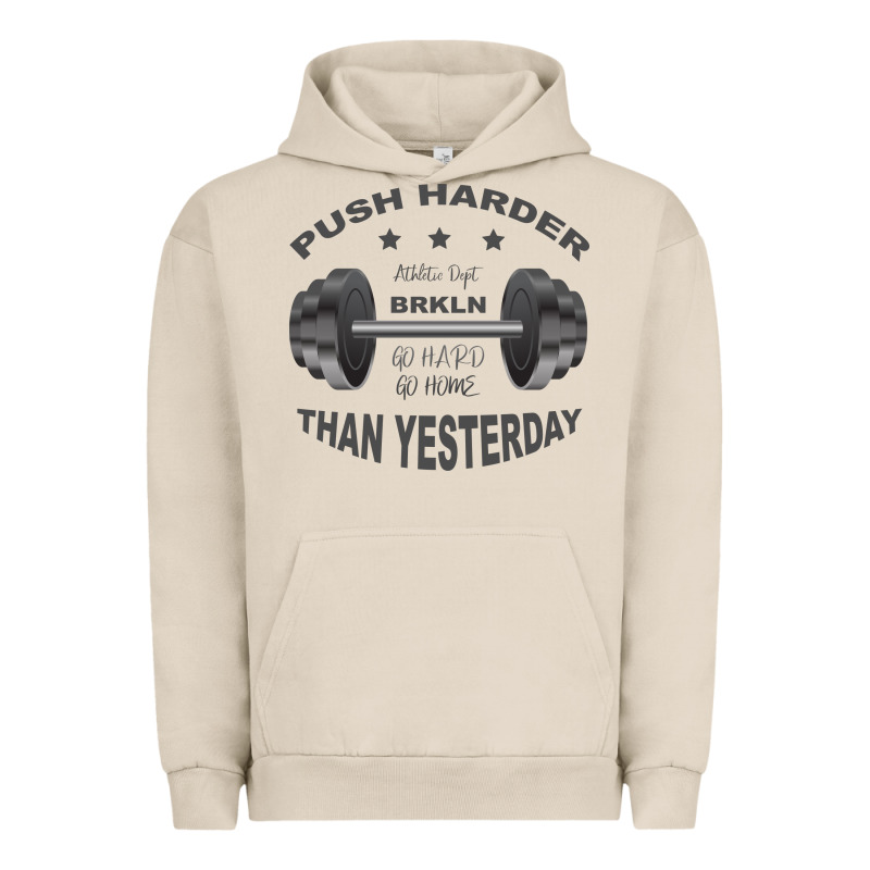 Push Harder Urban Hoodie by Bettercallsaul | Teevron