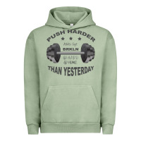 Pigment Oil Green push harder Urban Hoodie - Bettercallsaul
