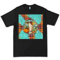 Black fall bull skull Premium Tee - BarkalooDesign