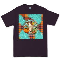 Plum fall bull skull Premium Tee - BarkalooDesign