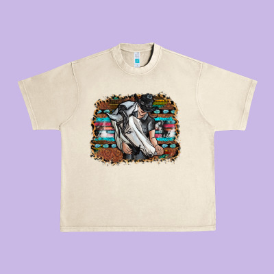 Cowgirl Urban Heavy Tee Designed By Sublimationcraftshop