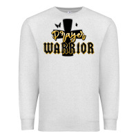 Oatmeal Heather christian prayer warrior Premium Sweatshirt - MaliasSmallBusiness