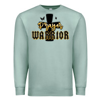 Seafoam christian prayer warrior Premium Sweatshirt - MaliasSmallBusiness
