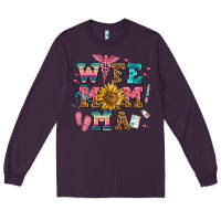 Plum wife mom ma Long Sleeve Tee - AdoDesignShop
