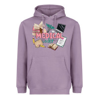 Lavender medical codler Heavyweight Hoodie - MaliasSmallBusiness