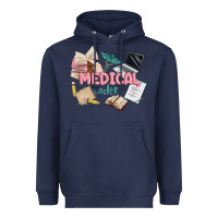 Navy medical codler Heavyweight Hoodie - MaliasSmallBusiness