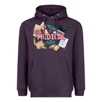 Plum medical codler Heavyweight Hoodie - MaliasSmallBusiness