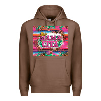 Chestnut mama cita cactus serape Premium Hoodie - LillyAllenDesigns