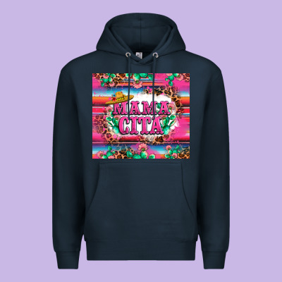 Mama Cita Cactus Serape Premium Hoodie Designed By Lillyallendesigns
