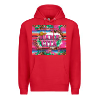 Red mama cita cactus serape Premium Hoodie - LillyAllenDesigns